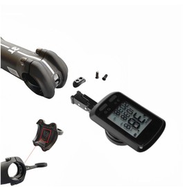 Bicycle Computer Mount Bracket Compatible with Garmin/Mage ne C406 C206/G/G+/Bry ton/Wa hoo Bike GPS Computer with Go Pro Cameras Mount for 3T APTO Team Handlebar