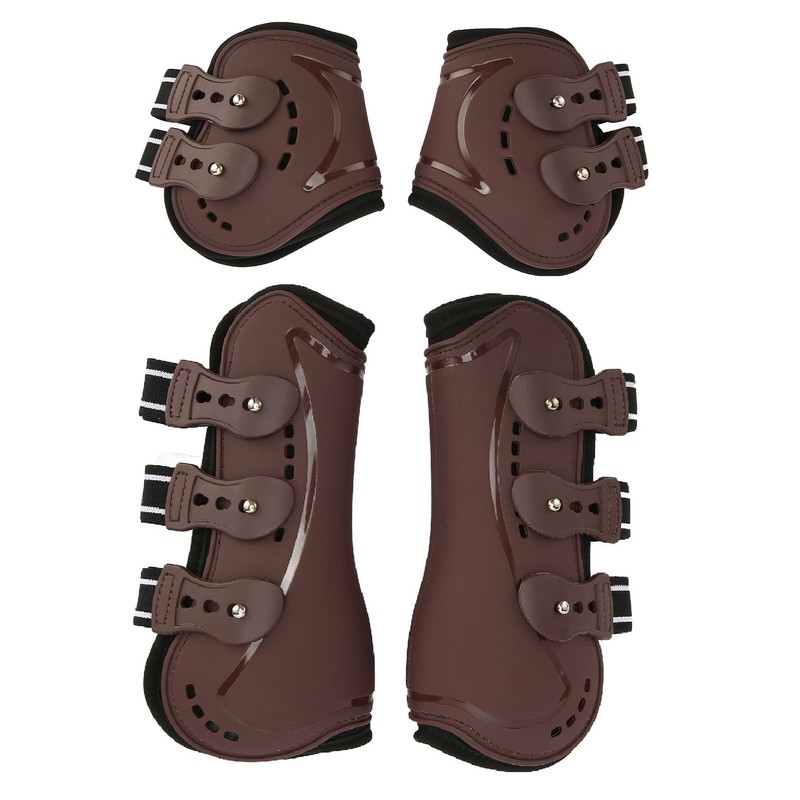 Horse Leg Guard Shock Absorption Protective Lightweight Adjustable Horse Front