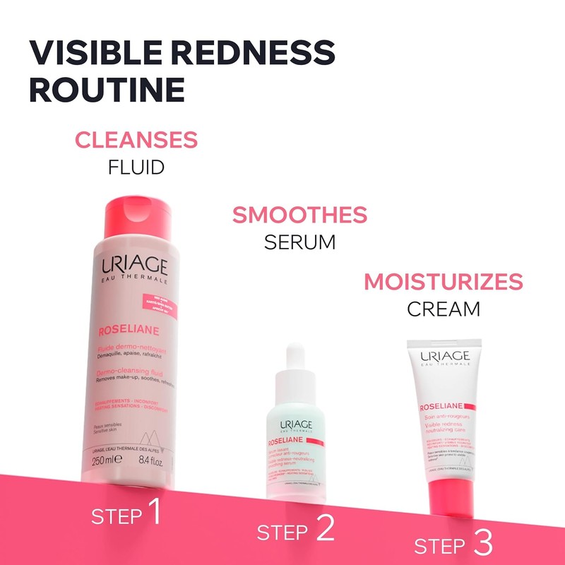 Uriage Roserian Dermo Cleansing Oil Calendar Face Cleanser with Rose