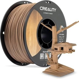 CREALITY 3D Creality Soleyin Ultra/Hyper RFID/CR Series 1.75mm Filaments Ultra PLA MATTE PETG Silk PLA TPU Carbon PC ABS High Precision 1KG Spools Eco Friendly Plant Powered:_Creality Wood