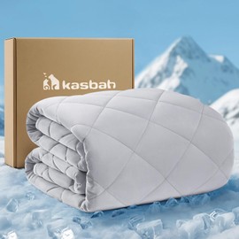 KASBAH Cooling Blanket for Dogs Pee-Proof Dog Blanket for Couch Bed Car Seat Protect Washable Reversible Design Q-MAX>0.5 Dog Cool Blankets in 3 Sizes for Small, Medium & Large Dogs