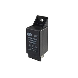 HELLA 5WG 002 450-291 Relay, wipe-/wash interval - 24V - 6-pin connector - with holder
