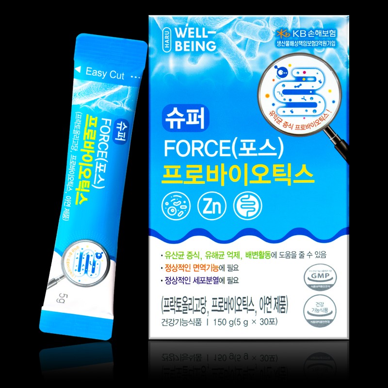 One day well-being Super Force Probiotics 1 month supply, 3