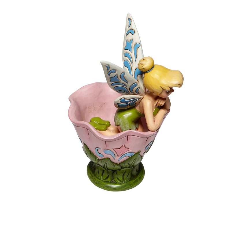 Enesco Traditions Tinker Bell Sitting in a Flower Figurine 6008076