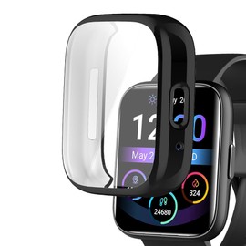 smaate Watch Cases Compatible with JeeJTek OYV TGW101 1.83” Smart Watch, TPU Case with Screen Protector, Protecting Watch Body & Screen