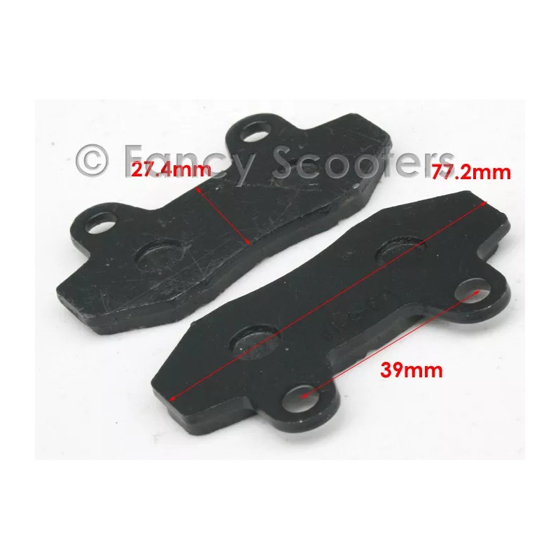 FANCY SCOOTERS Coleman Realtree RT200 RB200 Mini Bike Brake Pads