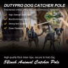 Dutypro Animal Catch Pole, Dog Catcher 4ft Stainless Steel(10.5" Opening)