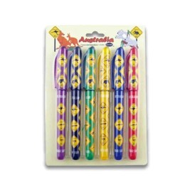 I Love Aus Australian Road Sign Pens 6 pack
