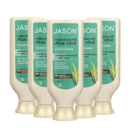 JASON Moisturizing 84% Aloe Vera Conditioner Natural 16 Oz Set of 5