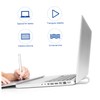 SHOWERORO 4Pcs Laptop Cooling Pad Notebook Riser Holder for Comfortable