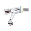 Public Ktchen Bathroom Chrome Plated Self Closing Water Saving Time