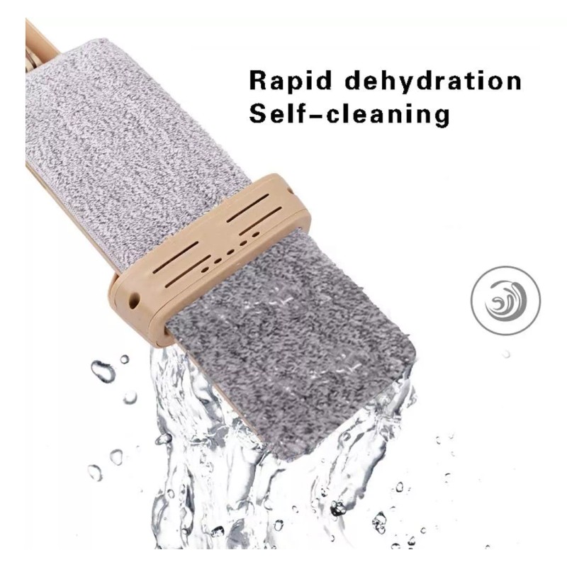 Eco R Trapeador Spin Mop 360º Microfibra Limpieza Hogar Oficina