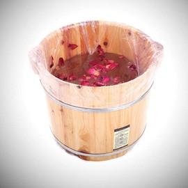 EXCEART Foot Bath Bag 2 Pack/ 140pcs Disposable Foot Tub Soaking Bags Foot Bath Basin Pouches