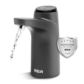RCA Dispensador de Agua RC-WD2 Eléctrico, Compatible con Garrafón, Función de 600 ml, Portátil, Automático, Inalámbrico, Recargable USB, Sistema de Bombeo Rápido y Fácil de Usar, Color Negro.