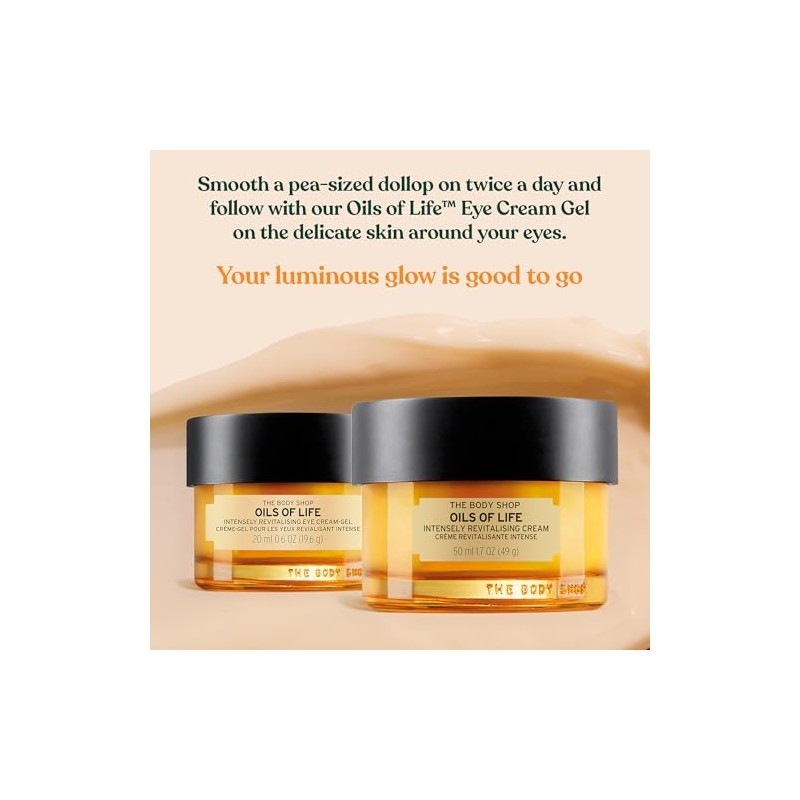 The Body Shop Oils Of Life Intensely Revitalizing Cream, 1.69