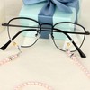 Giantree 40 Pack Eyeglass Chain Connector, Adjustable Anti-Slip Silicone Eyeglass