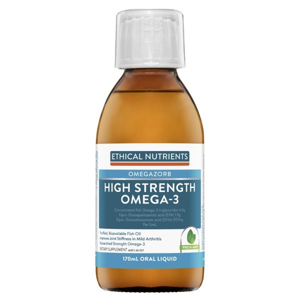 Ethical Nutrients High Strength Omega-3 Liquid (Fresh Mint) 170ml