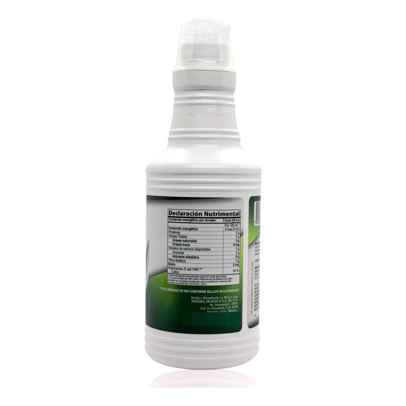 Clorofila Líquida 500 Ml Sabor Menta Natural Health