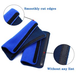 4 Pack Strap Covers, Strap Cushions for Mask Strap Headgear, C papa Accessories & Supplies Soft Fleece Strap Cover for Reducing Mask Red