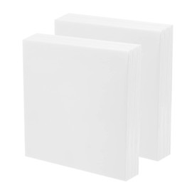 YEQIN Cut Away Machine Embroidery Stabilizer Backing 8"x8" - 200 Precut Sheets - Medium Weight 2.5 Ounce - Fits 4x4 and 6x6 Hoops