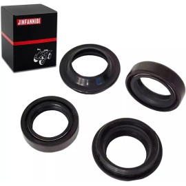 JINFANNIBI Front Fork Seals & Dust Seal Kit Set fit for Honda XR70R XR80R XR100R 1985-2003