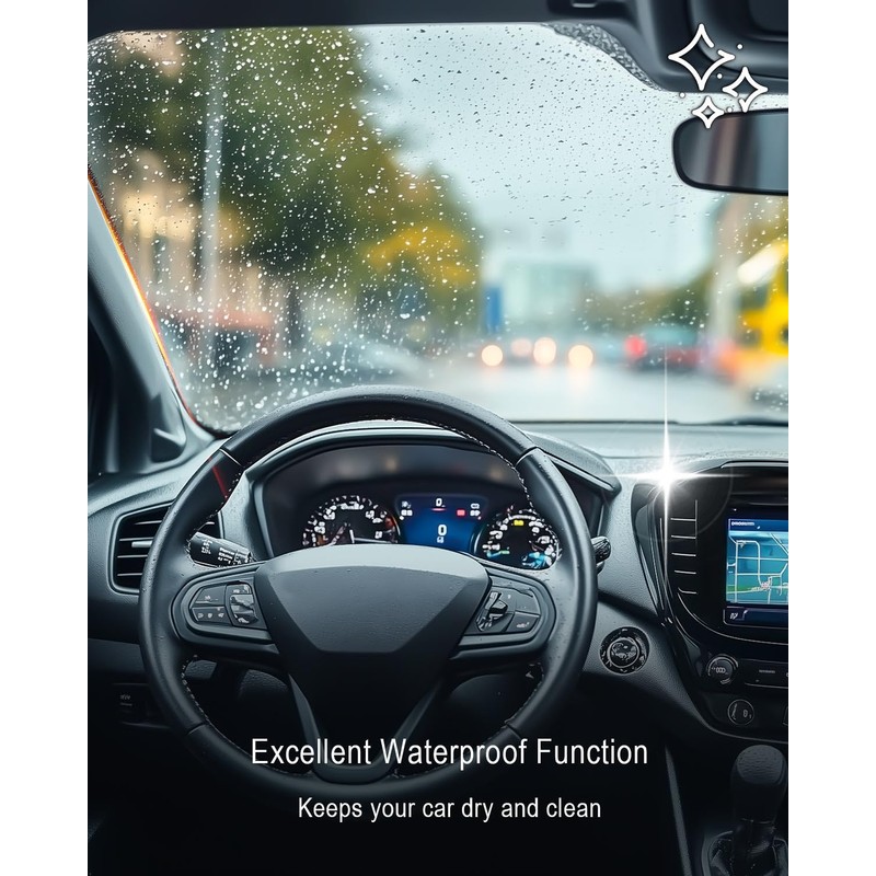 A Pillar Windshield Trim Molding Fit for Ford Fiesta 2011-2019,