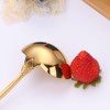 Mafier 2 Piece Stainless Steel Gold Gravy Ladle 1 oz.