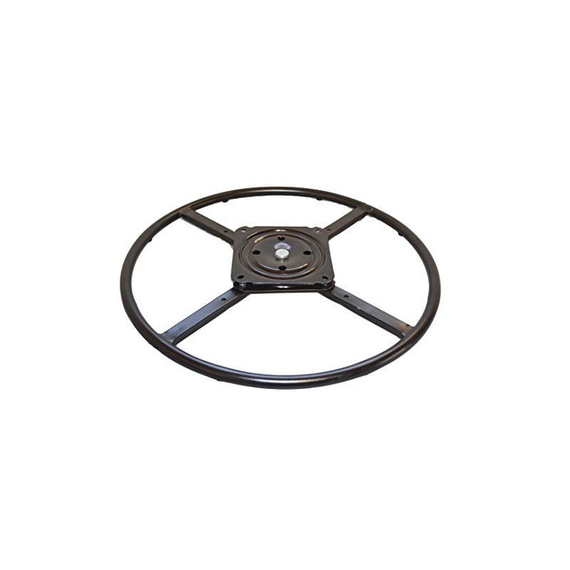 Furniture Rehab Replacement 25.5 Inch Swivel Ring Base with 6.75