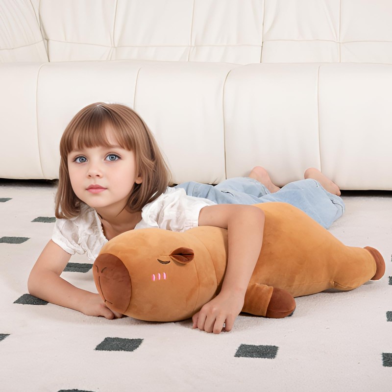 FFxiong 24 Inch Capybara Stuffed Animal Large Soft Plush Toy