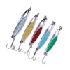 BESPORTBLE 5pcs Sequins Fishing Lures Artificial Fish Baits Bright Beveling