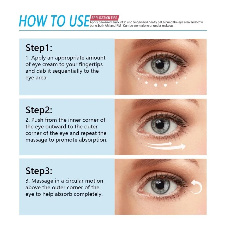 Retinol Caffeine Eye Serum Retinol Eye Firming Serum for Dark