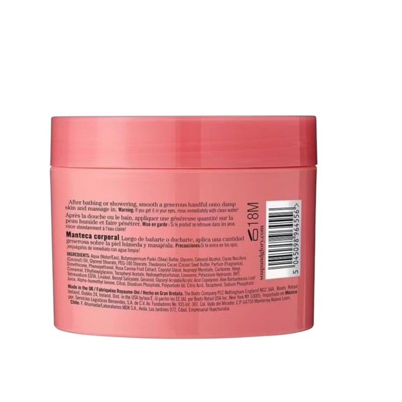 Soap Glory Body Butter Leaves Skin Feeling Velvety Soft And