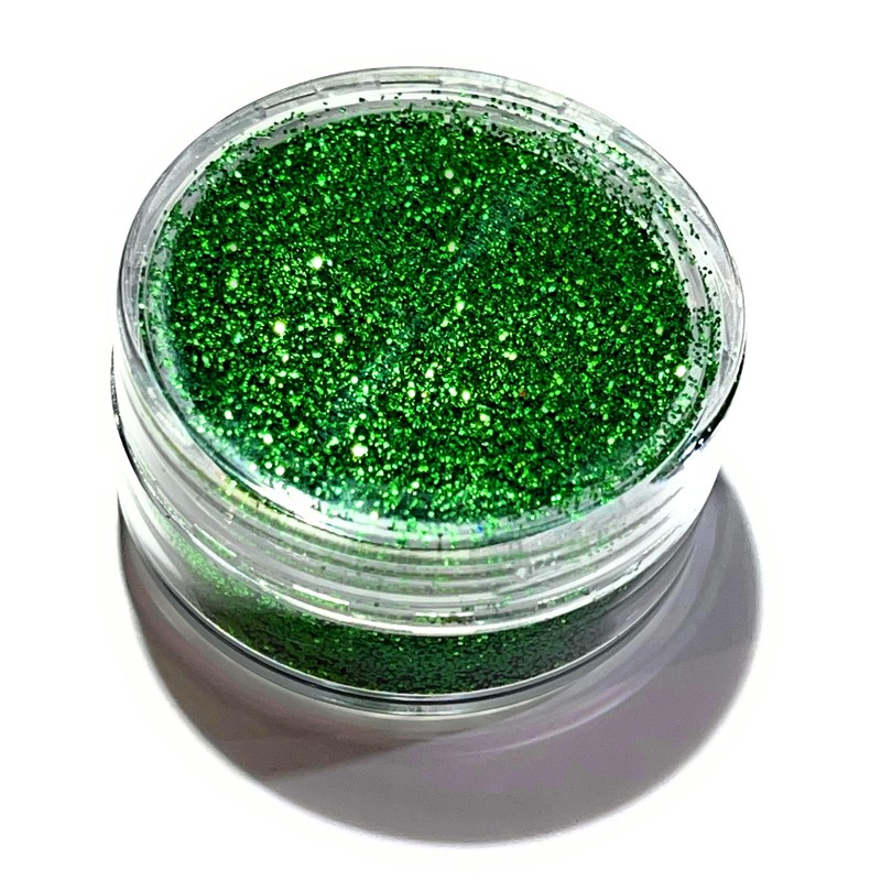 AD15 Diamantina Comestible. TRIO: VERDE/BLANCO/ROJO (3 piezas de 10gr c/u)