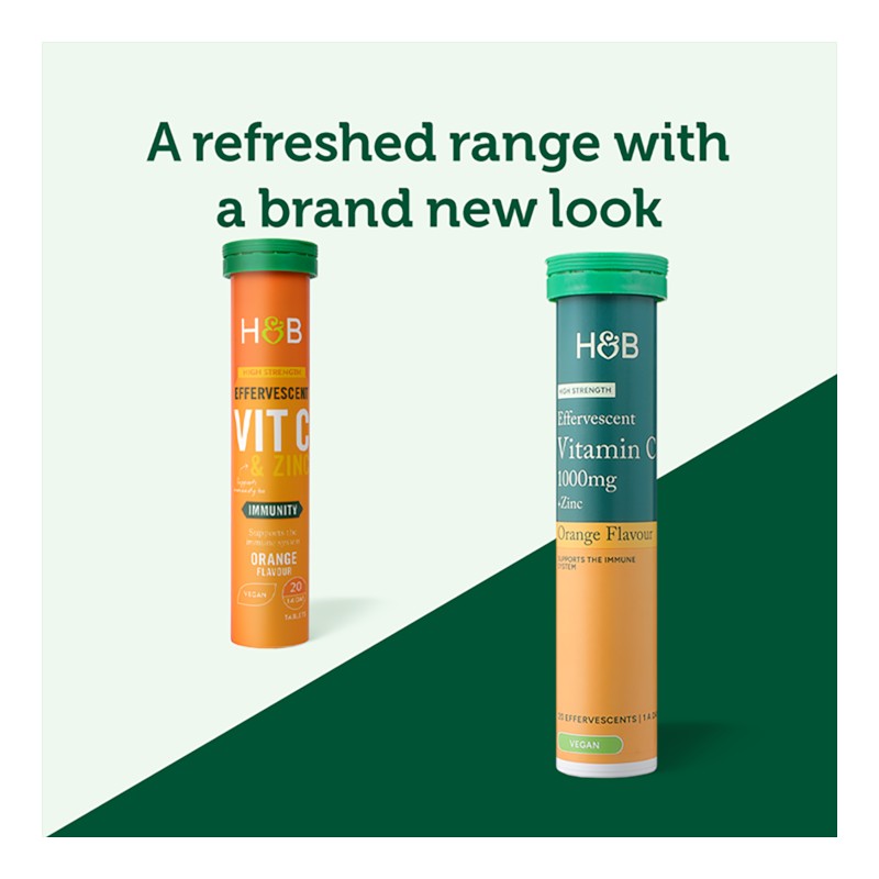 Holland & Barrett Vitamin C & Zinc Effervescent