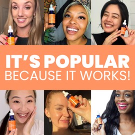 SeoulCeuticals SeoulCeuticals Large 2oz Korean 20% Vitamin C Hyaluronic Acid Serum + CE Ferulic Acid - Potent Anti Aging, Anti Wrinkle K Beauty