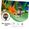 Sosoport 2 Pcs Aquarium Decoration Fish Tank Ornaments Landscaping Decor