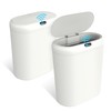 Naisu 4 Gallon Automatic Sensor Trash Can with Lid, 2
