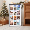 QUTREY 12 Opening Collage Picture Frame 4x6, Black Photo Frame