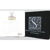 Desk Calendar with easel 2025 - Small Desktop Calendar -