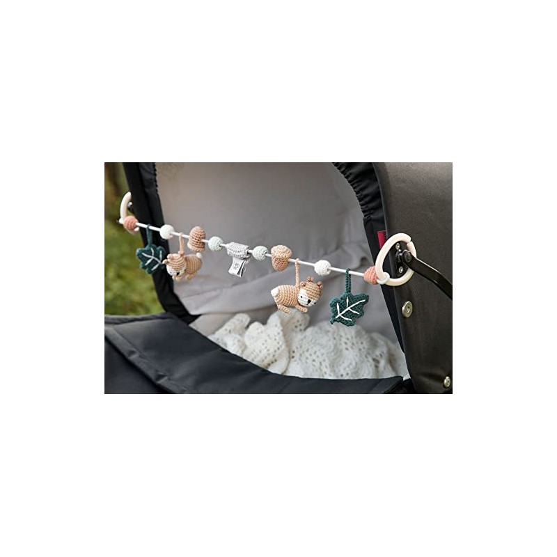 Sebra - Crochet Pram Chain - Sika the Deer -