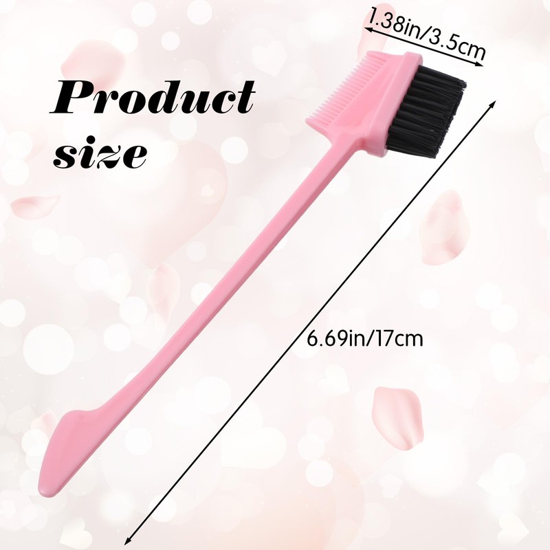 14 Pcs 3 in 1 Hair Edge Brushes, Double Sided