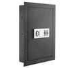 In-Wall Safe with Electronic Keypad and 2 Manual Override Keys
