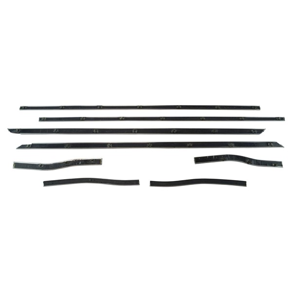 TRQ Door Window Belt Weatherstrip Kit Compatible with 1964-1966 Ford