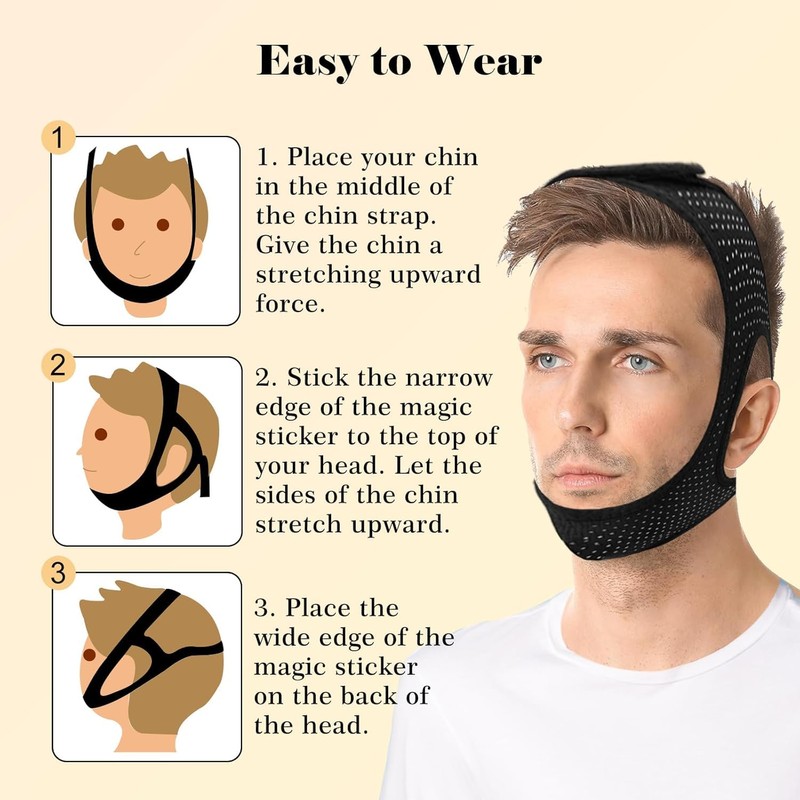 Sleep Apnea Devices - Improve Your Sleep Quality, Comfortable Chin