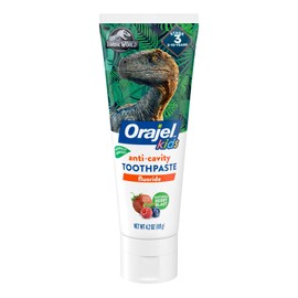 Orajel Orajel Kids Jurassic World Anti-Cavity Fluoride Toothpaste, Natural Berry Blast Flavor, 4.2oz Tube