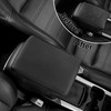 SEG Direct Car Center Console Cover, Breathable Leather Auto Armrest