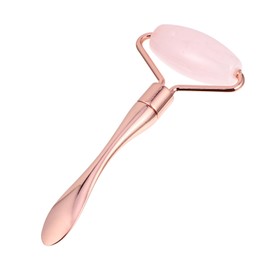 Beavorty Jade Face Massager Roller Face Massager Roller for Women Girls Facial Rose Quartz Aging Tool
