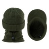 Comhats Large Merino Wool Winter Hats for Men Peaked Beanie