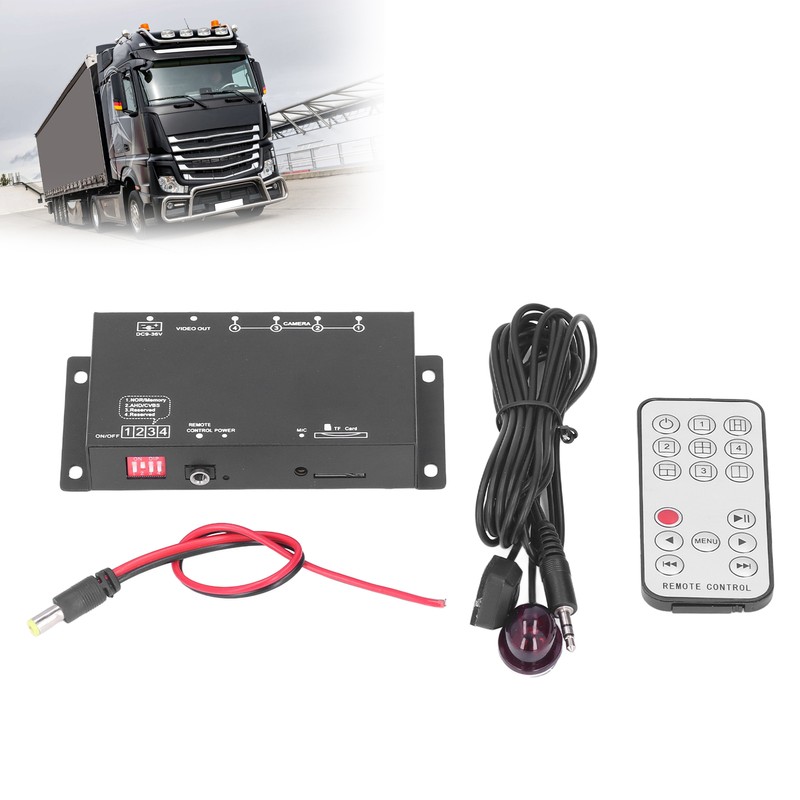 Mobile Digital Video Recorder 4 Channel Mini MDVR 1080P for
