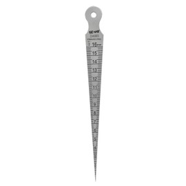 CUTHARD Taper Gauge/Bore Gauge - ACF 1-15 mm Stainless Steel Taper Welding Gauge Inch&Metric Feeler Gap Hole Measure Tool
